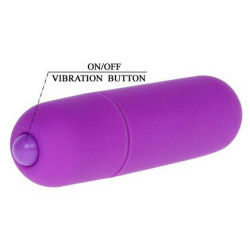 Baile Mini Vibro 10 fonctions 6cm Violet